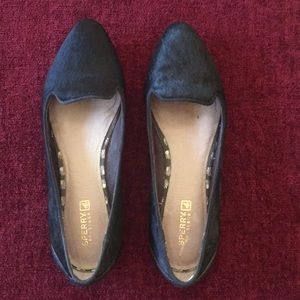 Sperry Calf Hair Top-Sider Loafer Size 8 Black